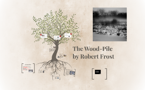 the woodpile robert frost literary devices
