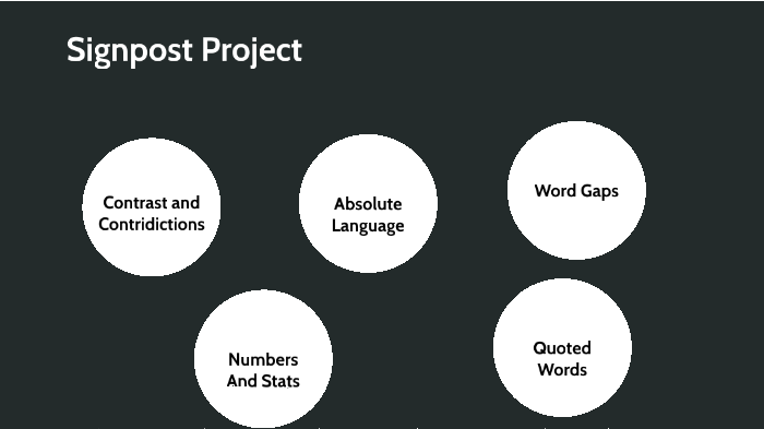 NF Signpost Project by Benjamin Jones on Prezi