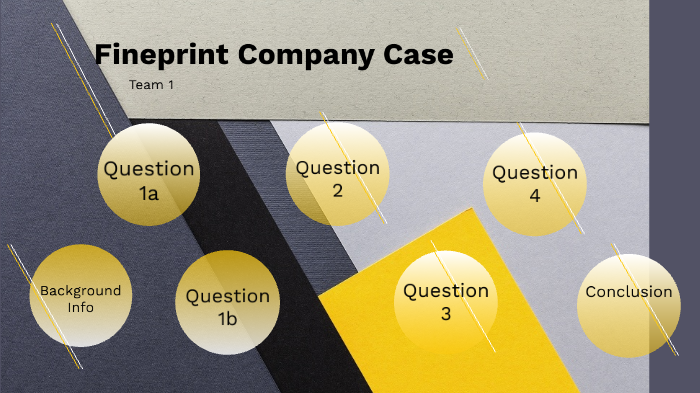 fineprint company case study solution