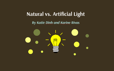 Natural vs. Artificial Light by karine rivas