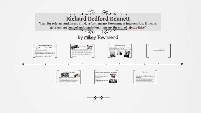 R. B. Bennett By Mikey Townsend On Prezi