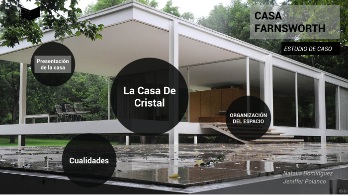 Estudio De Caso Casa Farnsworth By Natalia Flaquer Cintron