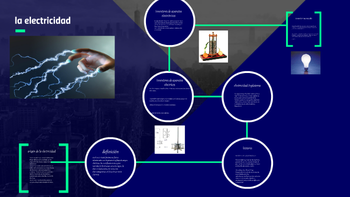origen de la eletricidad by sergio machado