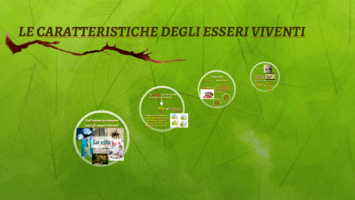 Quali Sono Le Caratteristiche Degli Esseri Viventi LE CARATTERISTICHE DEGLI ESSERI VIVENTI by Michela Nodari on Prezi