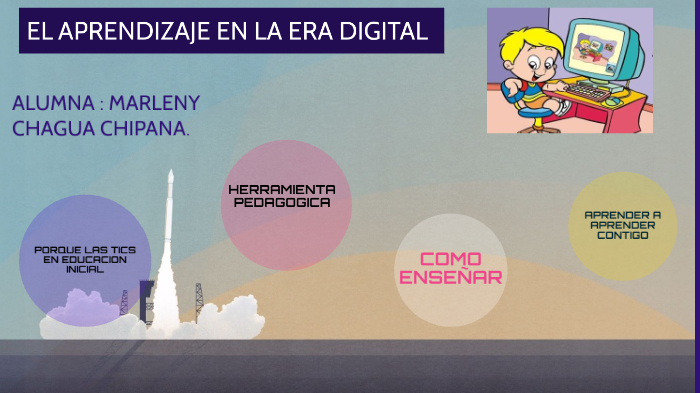 EL APRENDIZAJE EN LA ERA DIGITAL By Marleny Chagua On Prezi