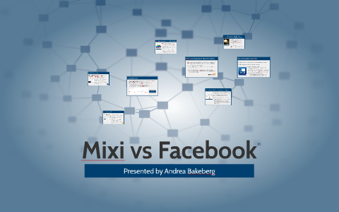 mixi vs facebook case study