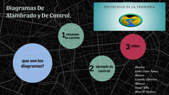 Diagramas de Alambrado y De Control by misael gomez