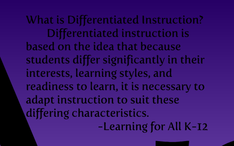Applied Differentiated Instruction by Kasia Surowaniec on Prezi