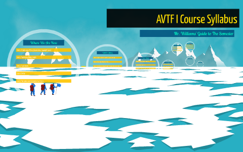Raef Williams 2014 AVTF I 2nd Semester Course Syllabus by Raef Williams on Prezi