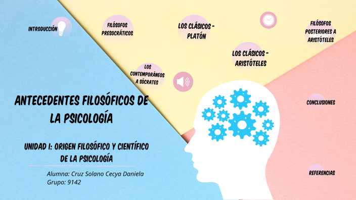 Antecedentes de la psicología by Cecya Cruz on Prezi