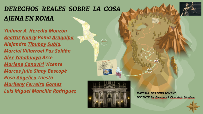 Tema Derecho Reales Sobre La Cosa Ajena En Roma By Alex Yanahuaya On Prezi