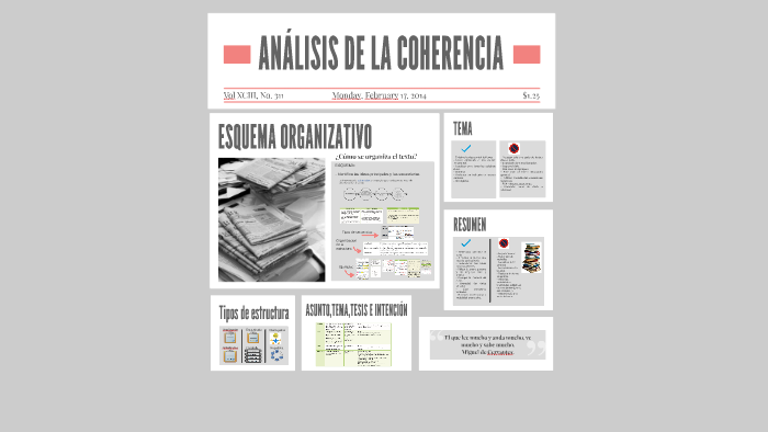 ANÁLISIS DE LA COHERENCIA by María Pareja Olcina on Prezi