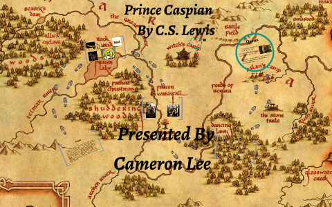 Map Of Narnia Prince Caspian Thesis By Cameron Lee