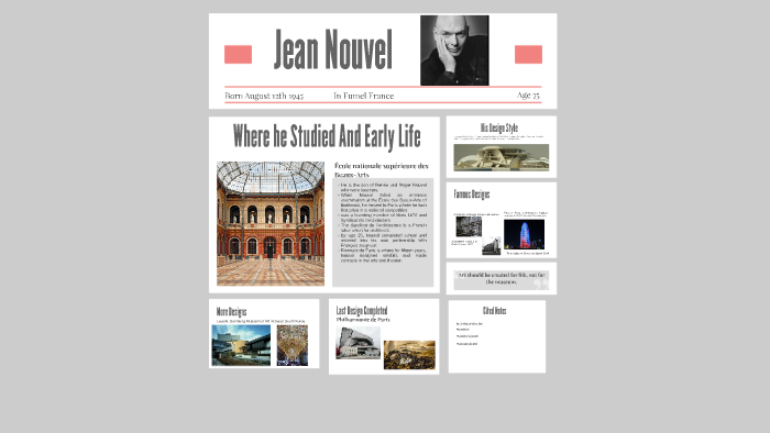 Jean Nouvel by Kevin Lall