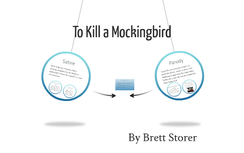 examples of satire in to kill a mockingbird