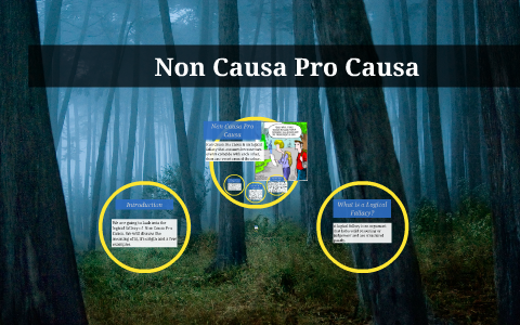 Non Causa Pro Causa by Angelica Westry on Prezi