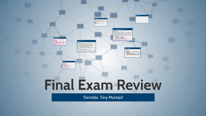 Final Exam Review by Rudy Ramirez on Prezi