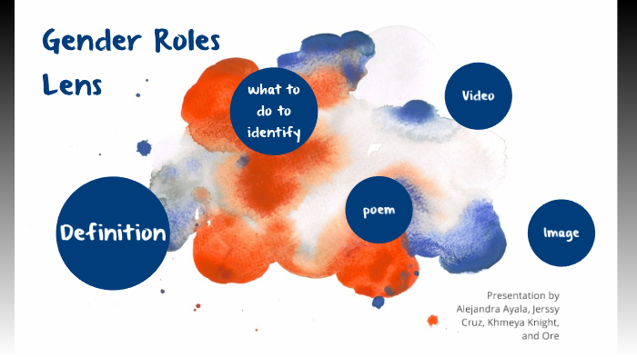 Gender Role Lens by Khmeya Knight on Prezi