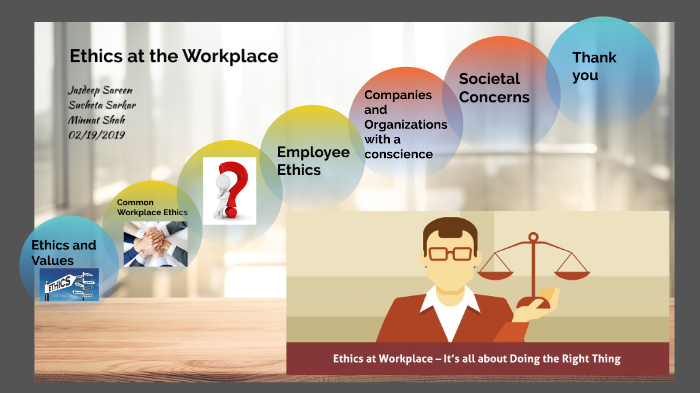 Ethics in the Workplace by Jasdeep Sareen on Prezi