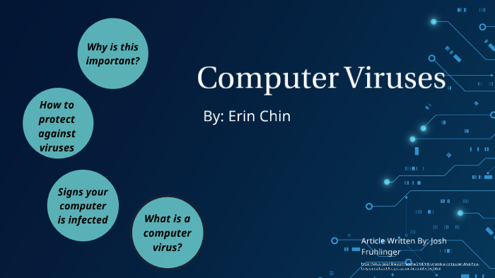 What is a computer virus by Erin Chin on Prezi