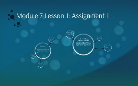 module 7 assignment 1