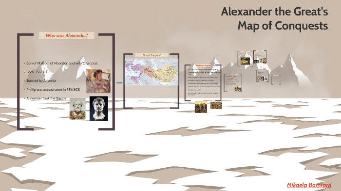 Alexander the Great's Map by Mikaela Bamford on Prezi
