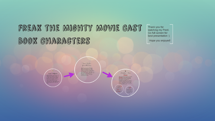 Freak The Mighty Movie Cast By Reyna Whillier