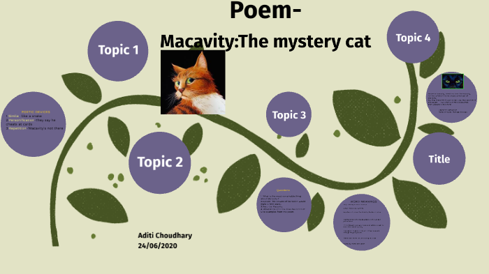 7. MACAVITY: THE MYSTERY CAT - Summary in eng & hindi | class 12th English  Rainbow book ( Bihar board ) » explainstudy1