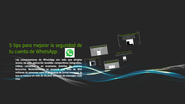 5 tips para mejorar la seguridad de tu cuenta de WhatsApp. by angel ...