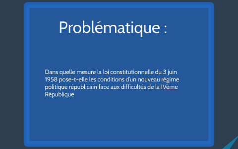 Dissertation loi 3 juin 1958