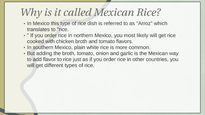 History Of Spanish Rice by Jason Hanley on Prezi