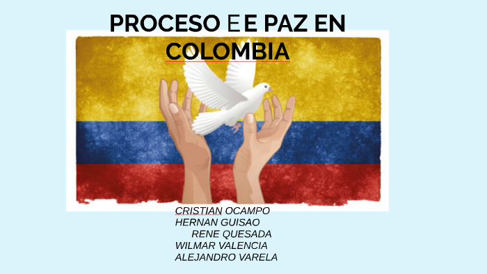 PROCESO DE PAZ EN COLOMBIA By Tatiana Gutierrez