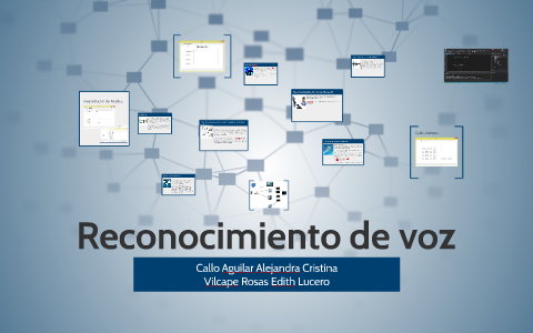 Reconocimiento De Voz By On Prezi