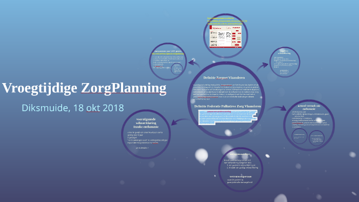 Vroegtijdige ZorgPlanning by siegfried provoost on Prezi