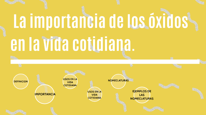 la importancia de los óxidos en la vida cotidiana. by alize portuguez