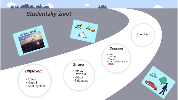 Studentský život by Aneta Procházková on Prezi