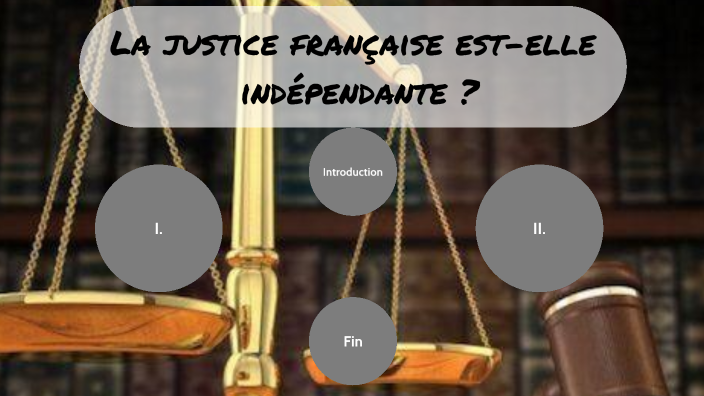 La Justice Est Elle Independante En France