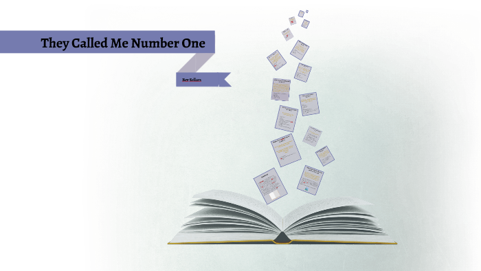 they called me number one book they called me number one book