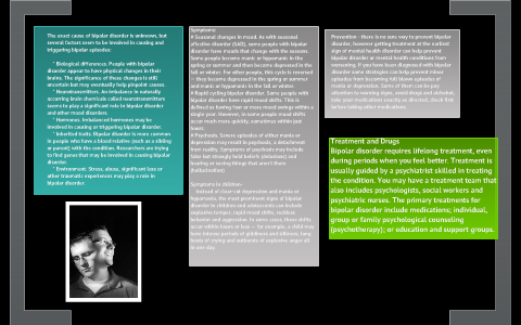 Bipolar Disorder by matt hanna on Prezi