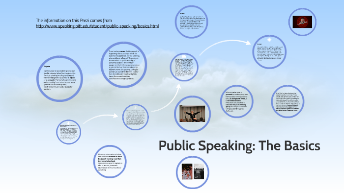 Public Speaking The Basics By Michele Robbins