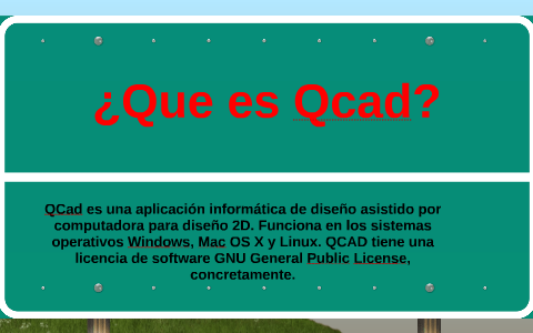 Que Es Qcad By Javier Chuquin On Prezi