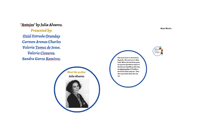 "Antojos" by Julia Alvarez by San Garam on Prezi