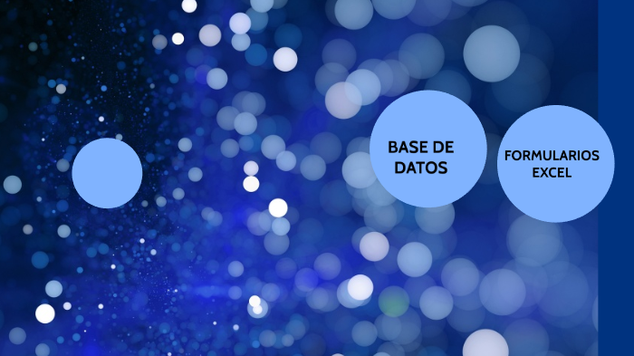 Base de datos y formularios en excel by evelyn yanchaguano on Prezi