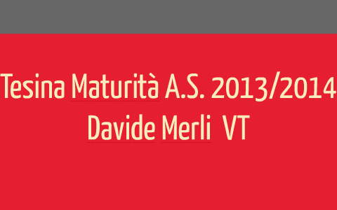 Il tramonto dell'antropocentrismo by Dave Merli on Prezi