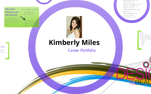 Electronic Career Portfolio - FBLA 2013 by Kimberly Miles