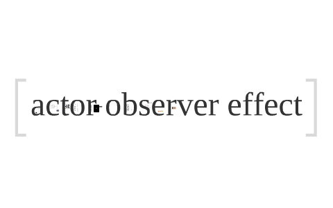 Observer effect