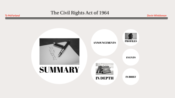 Civil Rights Act of 1964 by Ty McFarland on Prezi