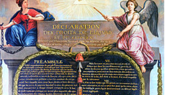 De Verklaring Van De Rechten Van De Mens En De Burger by jona heesbeen
