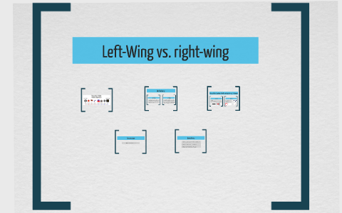 The Difference Between Left Wing And Right Wing By Sanne Smid