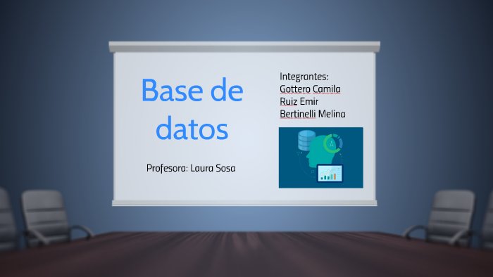 Base de datos by Camila Melina Bertinelli Gottero on Prezi